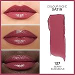 L’Oréal Paris Colour Riche Original Creamy, Hydrating Satin Lipstick with Argan Oil and Vitamin E, Berry Parisienne , 1 Count - Image 2