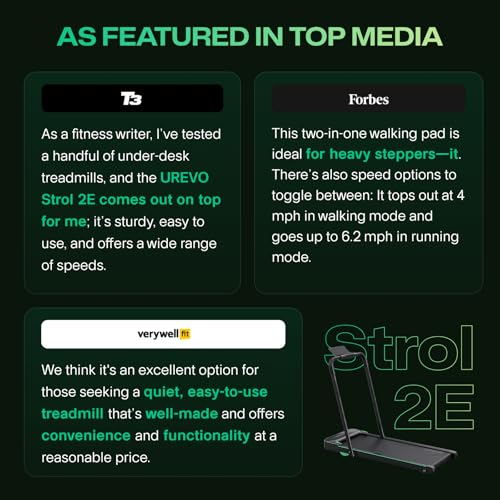 UREVO Strol 2E Folding Treadmill