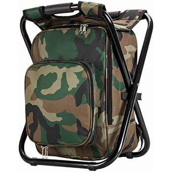 camo backpack chair