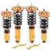 Coilovers for Mazda Miata MX5 MX-5 NA NB 1989-2005 Suspension Coil Spring Struts Shock, Adjustable height Camber Plate