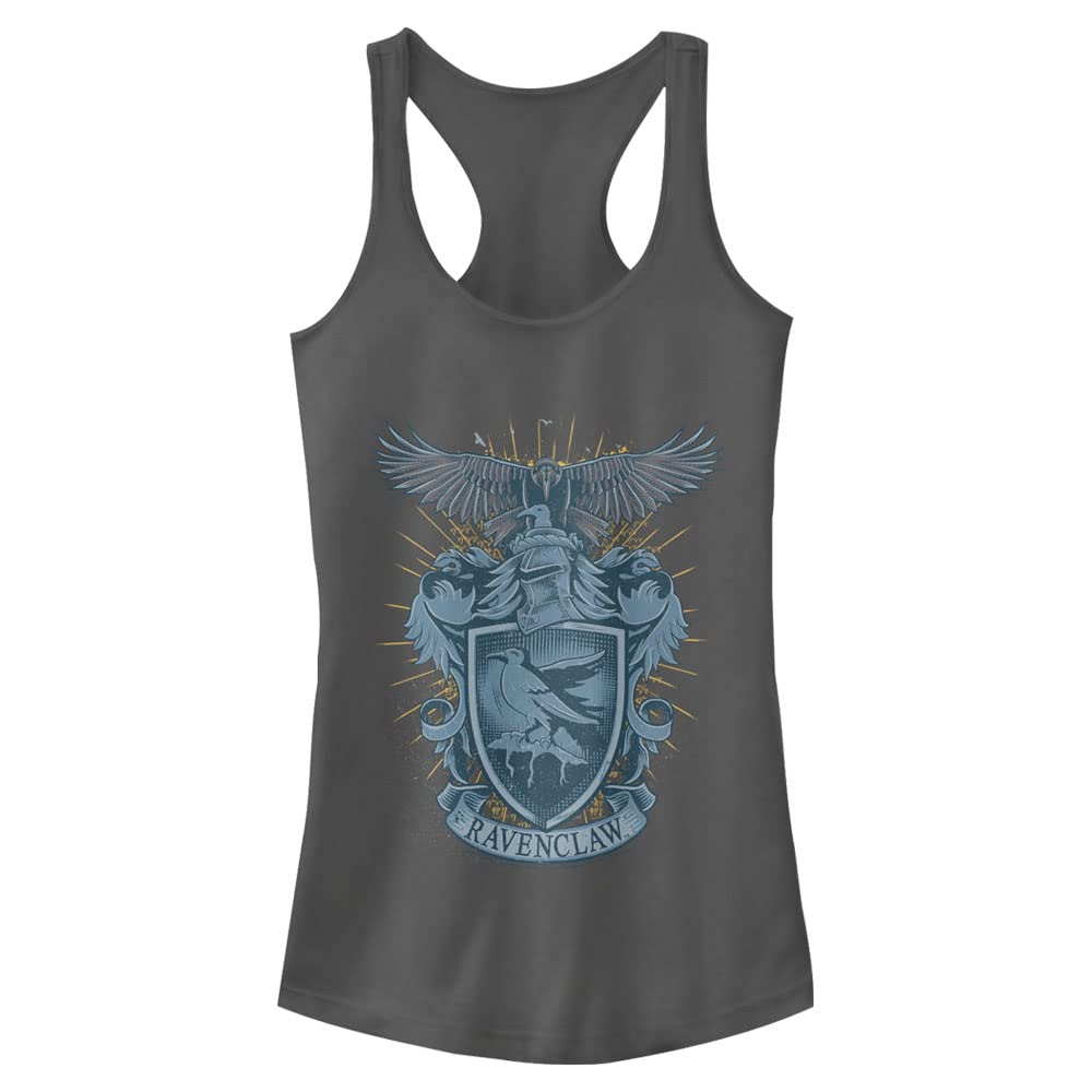Harry Potter Women's Ravenclaw House Crest Shirt, Charcoal, Large