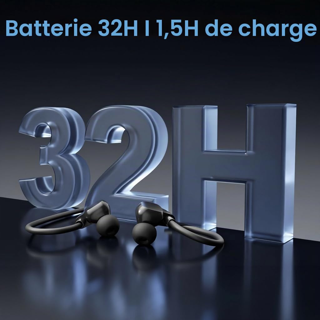 Middle Rabbit Rampage 2 Écouteurs Gaming avec Dongle USB-C 2,4 GHz, Latence Ultra-Faible 20 ms, Écouteurs Bluetooth Tour de Cou avec Micro, 32+ h d’Autonomie, pour PS5, PC, Ordinateur Portable