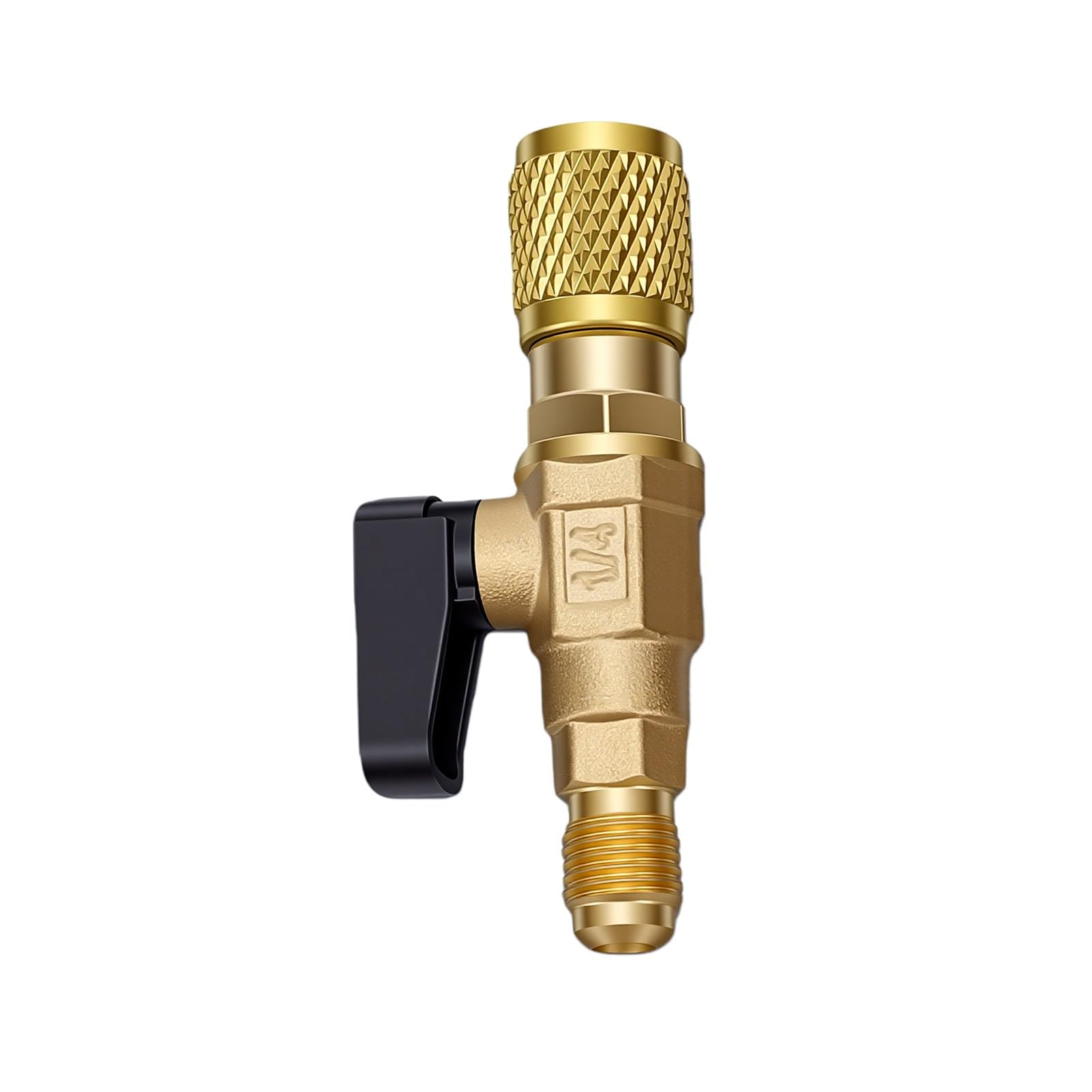 ASHATA Medidor de Vacío Digital con Adaptador SAE de 1/4 Pulgada,