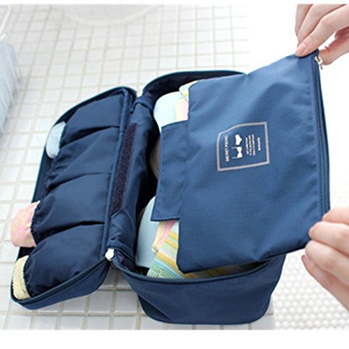 Preisvergleich Produktbild Ankko BH- / Unterwäsche-Aufbewahrungstasche zum Mitnehmen auf Reisen