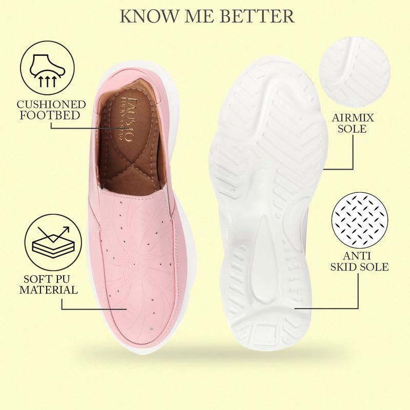 Image of FAUSTO Women Sneaker Pull-On Shoes