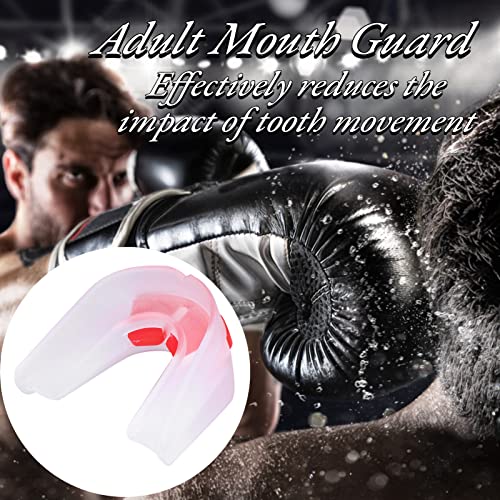 Boxing Mouth Guard, Teeth Protector, Reliable Double-Sided For Boxing For Adult #TOP1