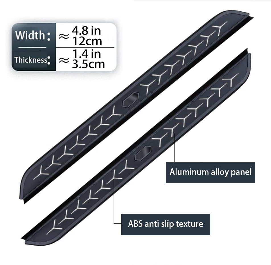 Juegos Estribos Laterales de Aluminio para Buick Encore GX 2020-2023 miniatura 2
