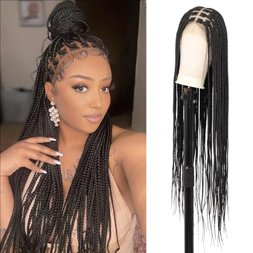 Youthfee 360 HD Lace Knotless Braided Wig