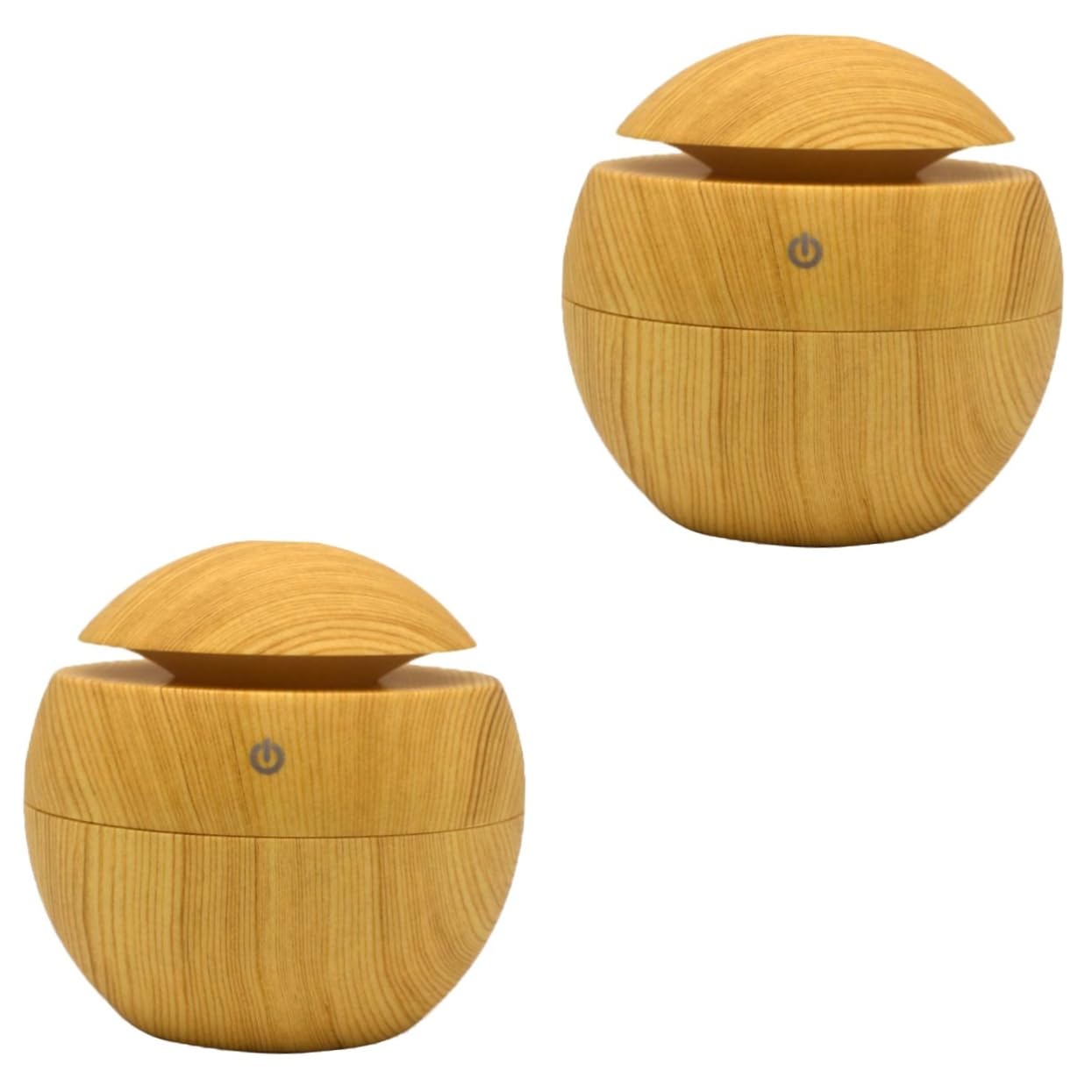 Alipis 2piezas Difusor De Aceites Humidificador Portátil De Usb Luz Led Diseño De Champiñón Para y Humidificador De Vapor Frío y