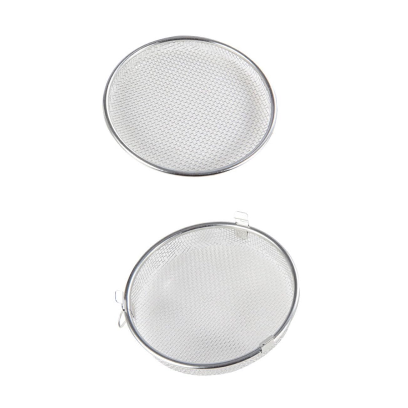 2piezas Cesta De Acero Inoxidable Para Lavavajillas y Almacenamiento De Utensilios De Cocina Accesorio De Secado Para Utensilios De Hornear Diseño De Malla Para Drenaje Rápido