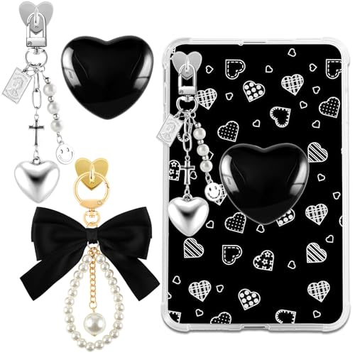 ZLFSRQ 3�� �`���[���`�F�[�� Kindle�f�R���[�V�����`���[���p ���킢���u���b�N�{�E �d�q���Ѓ��[�_�[�A�N�Z�T���[ �L���L���n�[�g�O���b�v�z���_�[ Kindle Paperwhite 11th 12th Phone iPad�ɑΉ� �{�D���̕���