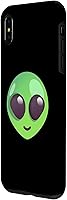 Vista 14 de iPhone 12 Pro Max Emoticon Alien Face Extraterrestre Alien Case