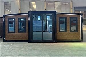 Movable Expandable House: 2-3 Bedroom Prefab Home Luxury Villa