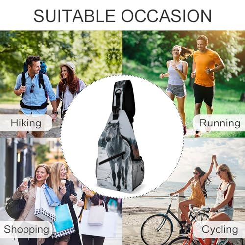 Bolso Sling Crossbody Casual Sport para Viaje y Senderismo miniatura 6