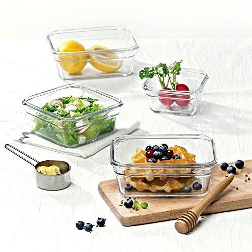 Boîte De Conservation Hermétique En Verre Rectangulaire 120 Ml Westmark