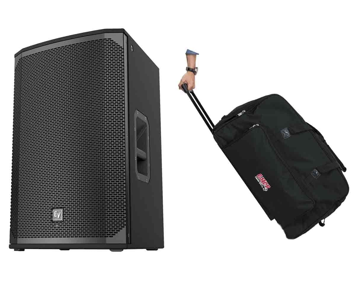 Clutch Electro-Voice EKX-15P 15? Powered Speaker with Padded Speaker Gator Bag Package