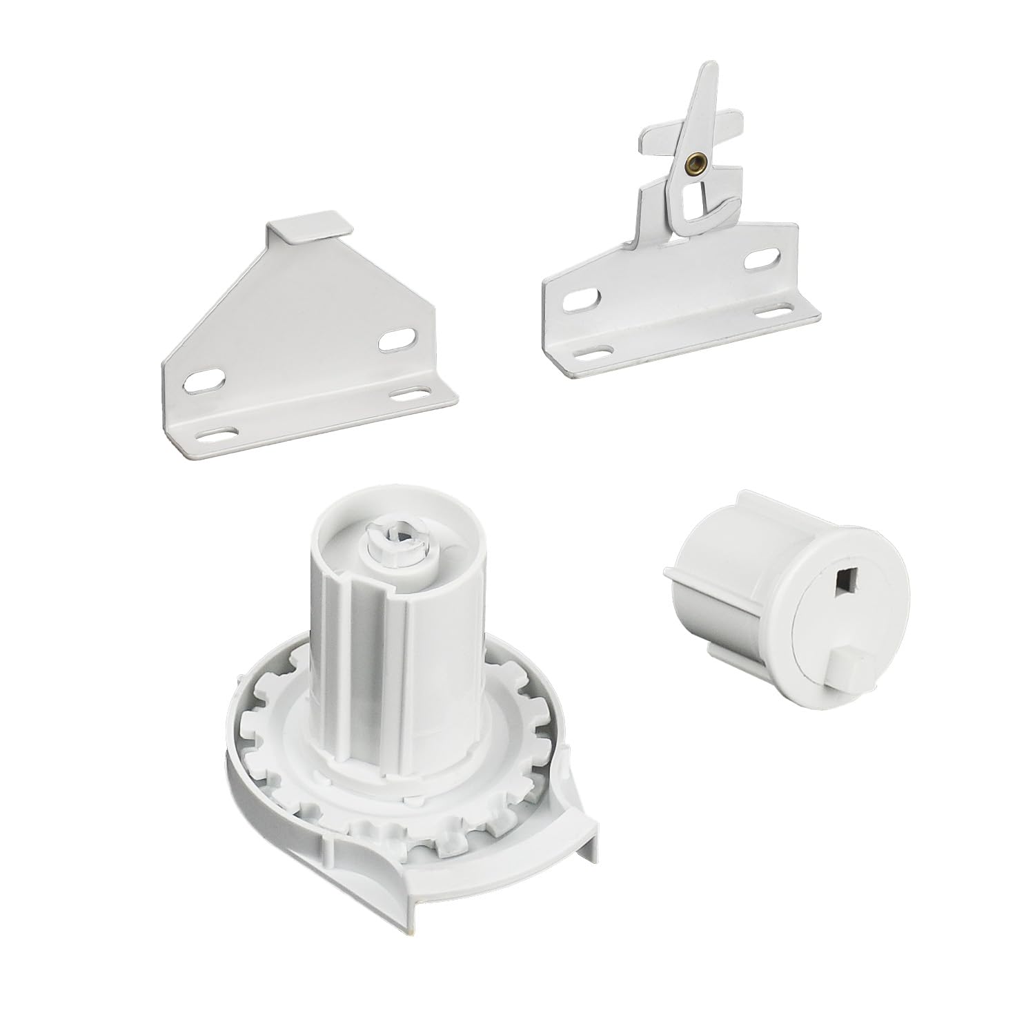 Photo 1 of AUDEEKON Roller Shade Bracket Kit with R16 Clutch, White