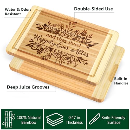 Weddinggiftforcouple2025engravedcuttingboardbridalshowergiftsforbrideandgroomengagementtheylivedhappilyeveraftermarriagecuttingboardnewlywedweddinggiftforcouples Urban Country Home Decor Wedding gift for couple 2025 engraved cutting board bridal shower gifts for bride and groom engagement they lived happily ever after marriage cutting board newlywed wedding gift for couples urban country home decor