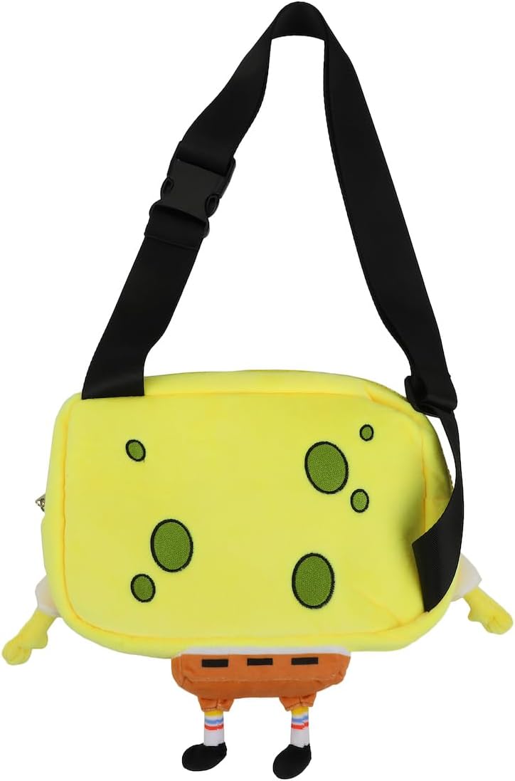 Spongebob Squarepants 9.5" Festie Bestie Plush Crossbody Hand Bag