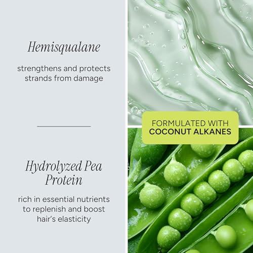 Heat Protect Blow Out Serum – Lightweight Protection Against Heat Damage with Hemisqualane, Pea Protein & Coconut Alkanes – Silicone-Free, Paraben-Free, Frizz-Free, Vegan, All Hair Types – 6.25 fl oz