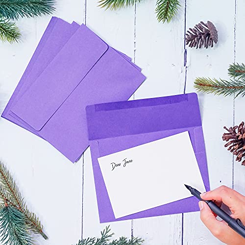 Envelopes para convites 12 x 17 cm, pacote com 40 envelopes A7 para cartões de 13 x 18 cm, envelopes