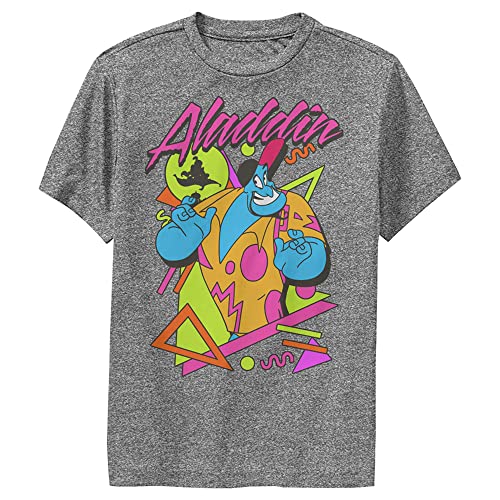 T-shirt Disney Génie d'Aladdin pour garçon coloris gris anthracite taille L