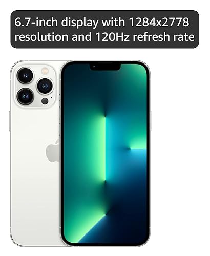 Apple iPhone 13 Promax シルバー 本体256GB Amazon.com: Apple iPhone 13 Pro Max, 256GB, Silver - Unlocked