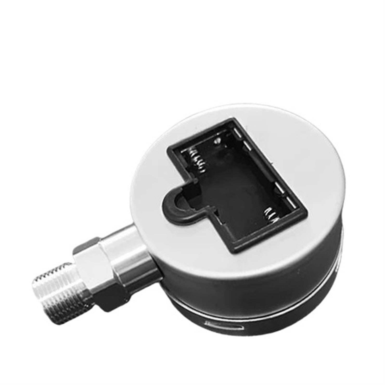 Manómetro Digital de presión de Aceite, medidor hidráulico de Prueba, 3 V, 250 bar/25 MPa, Rosca G1/2 para Gas, Agua, Combustible, líquido (80 mm Radial, 0-25 MPa)