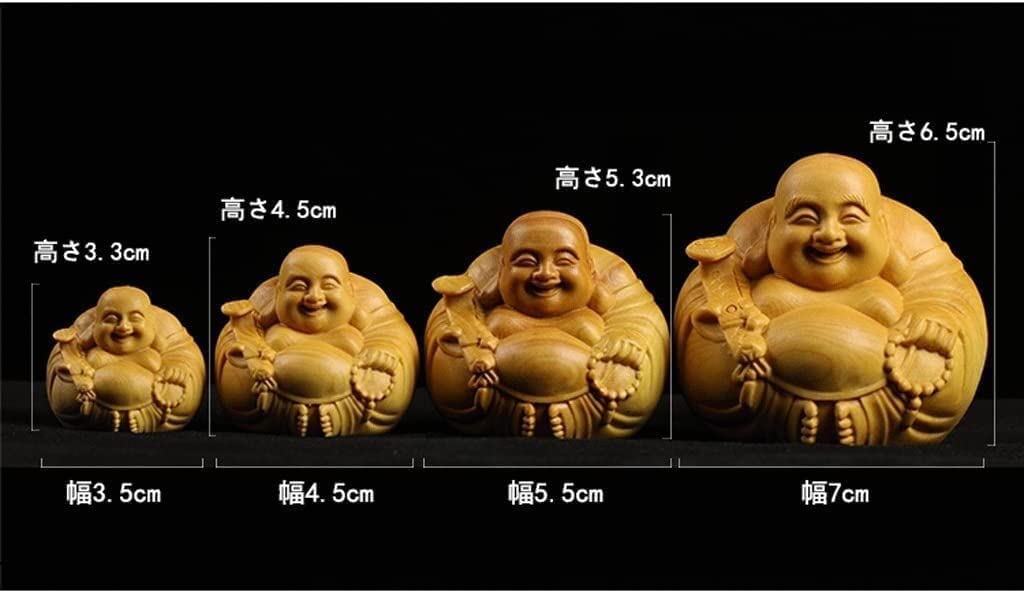 極上品 木彫仏像 七福神弥勒仏 布袋様 彫刻 本金 切金 天然木檜材 極上品 木彫仏像 七福神弥勒仏 布袋様 彫刻 本金 切金 天然木檜