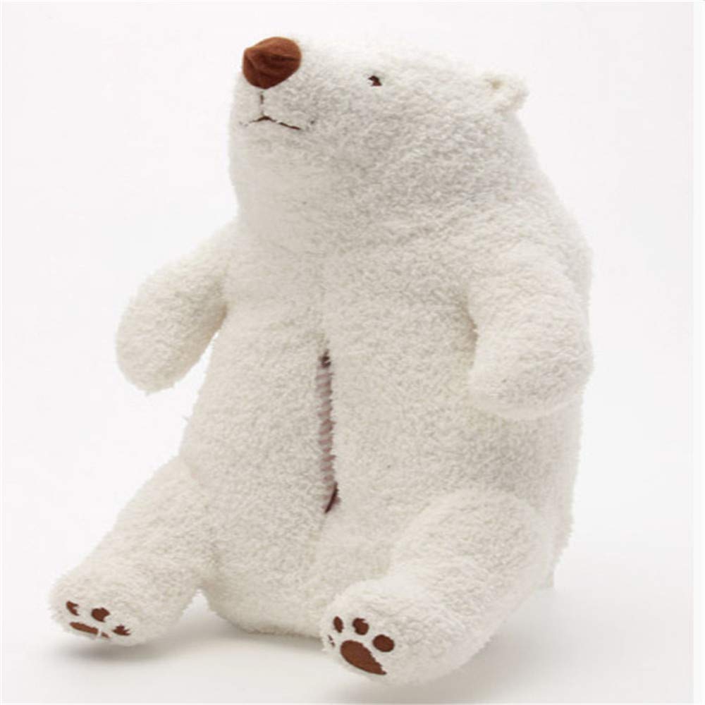 Boîte de papier ours polaire en peluche pour décorer un salon chaleureux