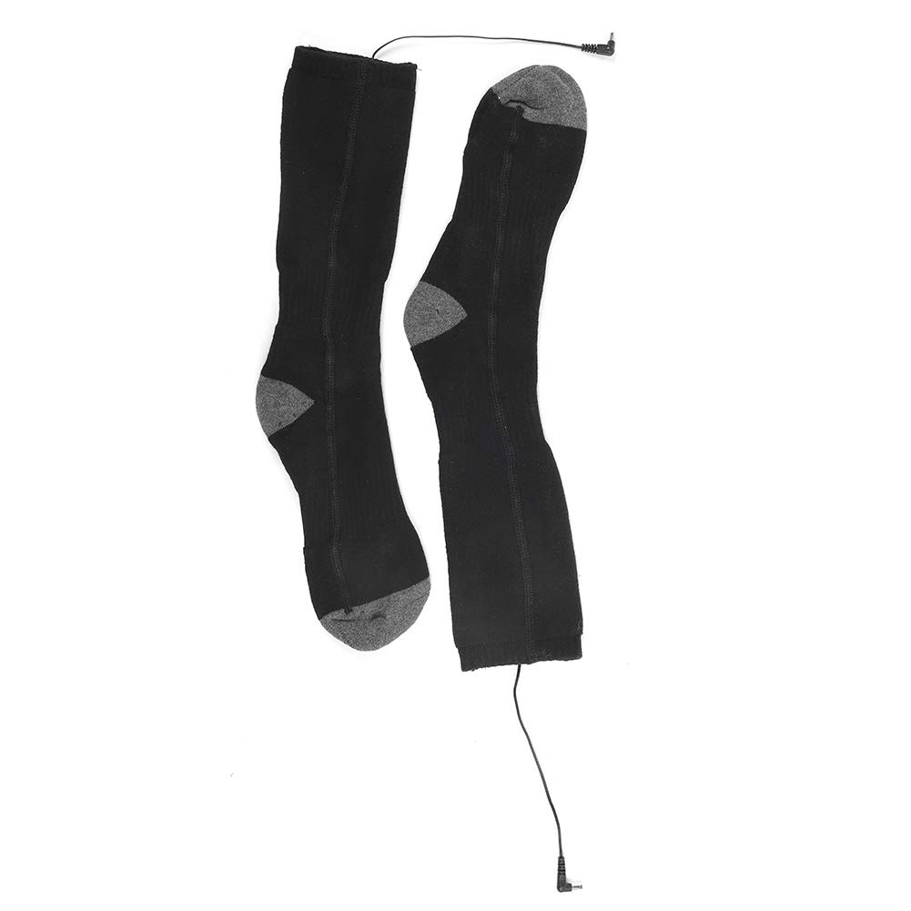 Dioche Chaussettes Chauffantes électriques Batterie Rechargeable Chauffe-Pieds d'hiver Chaussettes Thermiques avec Contrôle Intelligent de la Température pour Les Activités de Plein Air
