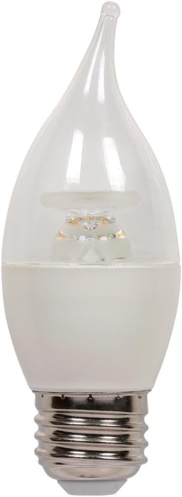 Crazy Clearance Westinghouse Lighting 3512800 60-Watt Equivalent C13 Soft White LED Light Bulb with Medium Base, 2 Pack New Arrivals Westinghouse Lighting 3512800 60-Watt Equivalent C13 Soft White LED Light Bulb with Medium Base, 2 Pack