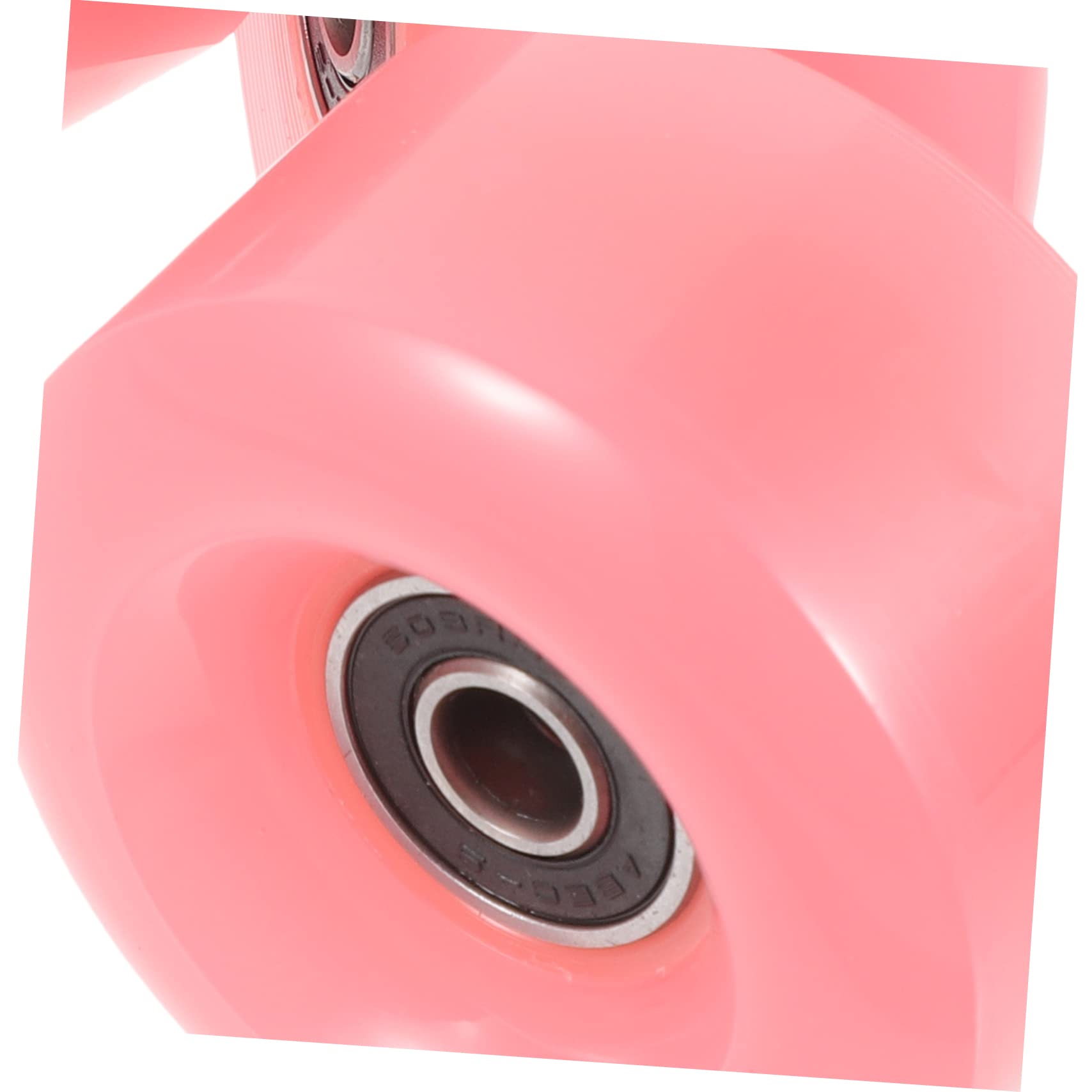 Mipcase Roller Skates Accessories 4 Pack Soft Wheels Skate Wheel Double Outdoor Skating