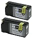 Produktbild No-Name Tintenpatronen Ersatz für HP 932XL 933XL 932 XL 933 HP932 HP933 für HP932XL für HP933XL Officejet 6600 6700 6100 7612 7610 7110 (2 Schwarz)