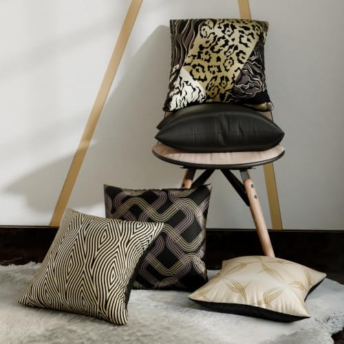 Image of Stoa Paris Cushion Cover Set of 5, Home Decor for Sofa, Bed & Living Room, Digital Printed Cushion Cover 16 Inch x 16 Inch, Soft Touch Finish, Hidden Zip Closure, Anastasia's Sovereign - Anastasia