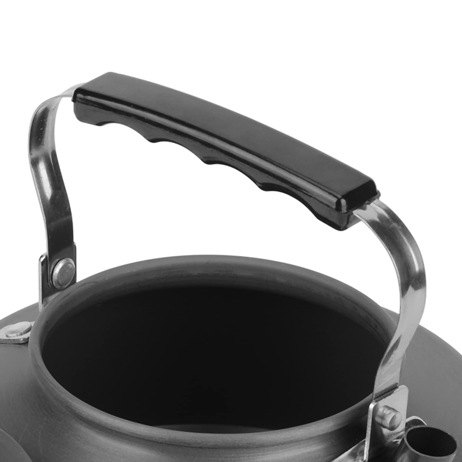 Zestaw do gotowania na kempingu, aluminiowy zestaw naczyń kempingowych na zewnątrz, lekki sprzęt turystyczny Przenośny kubek, miska, składane garnki i patelnie, łyżka do wędrówek z plecakiem, wędrówek