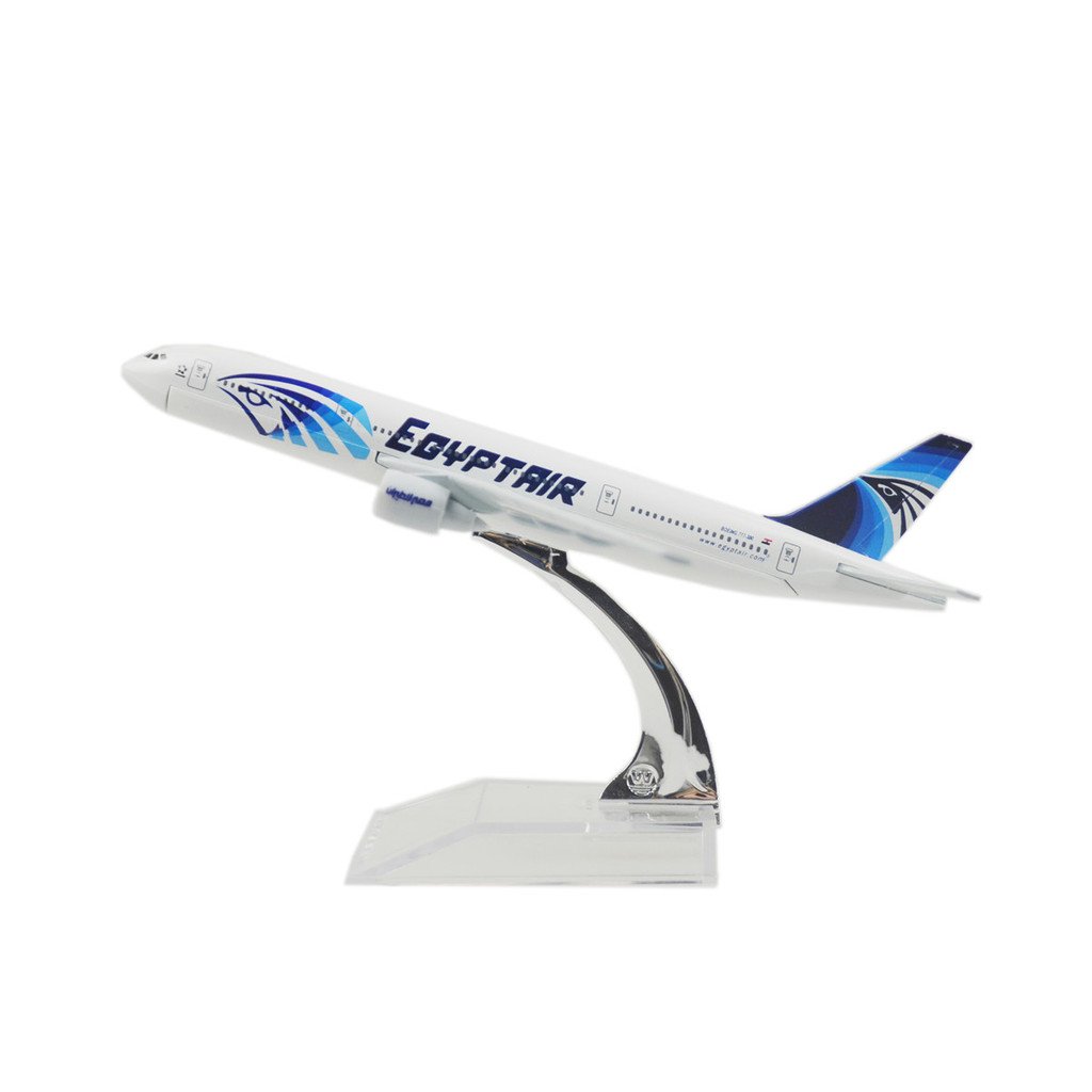 Amazon.com: 24-Hours 1:400 16CM Egypt Air B777-300 Alloy Metal