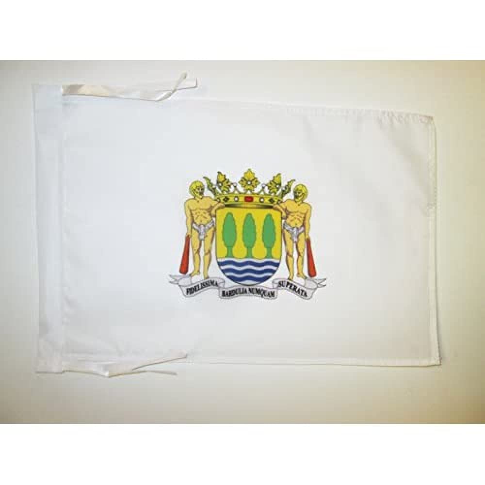 AZ FLAG - Province of Guipúzcoa Flag - 18'' x 12'' - 100% Polyester Gipuzkoa Small Banner with Two Cords - Fade Resistant - Vivid Colors - 18x12 in - 45x30 Cm — image 1