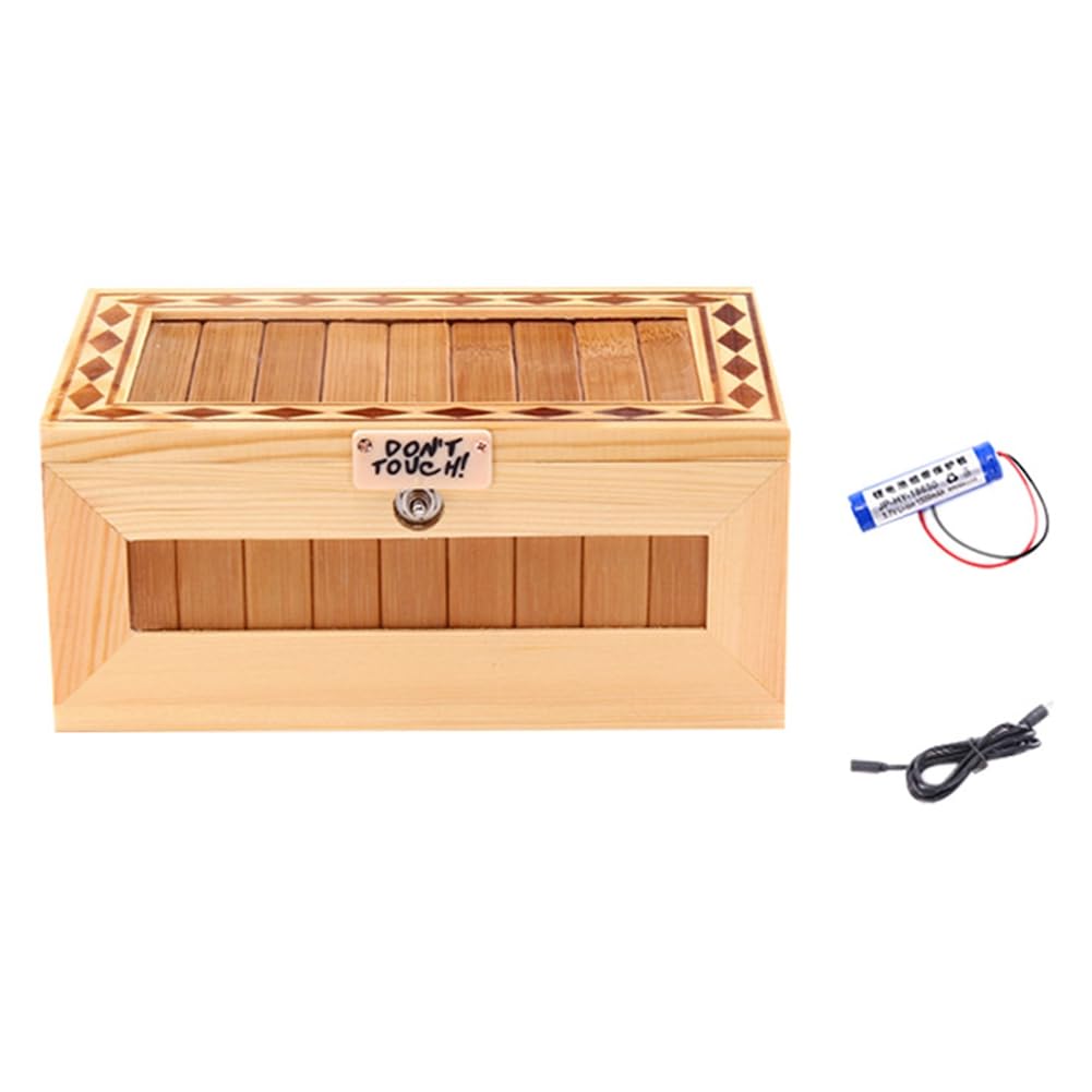 YEHEI B2 Don't Touch Useless Box with Attitude Leave Me Alone Surprises Machine-Gags & Practical Joke Decorative & Endless Fun Easy Install Easy to Use