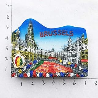 Belgium Brussels Fridge Magnet Souvenirs Manneken Pis Pee Statue magnetive sticker for the Refrigerator Decoration gift ideas Home Decorations Gift (Color : U)