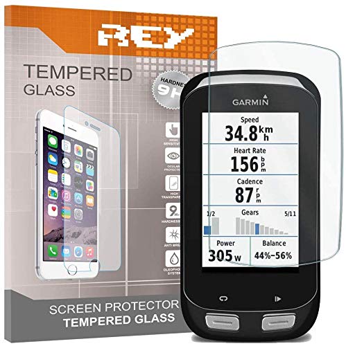 3X Protector de Pantalla para Garmin Edge 1000, Cristal Vidrio Templado Premium