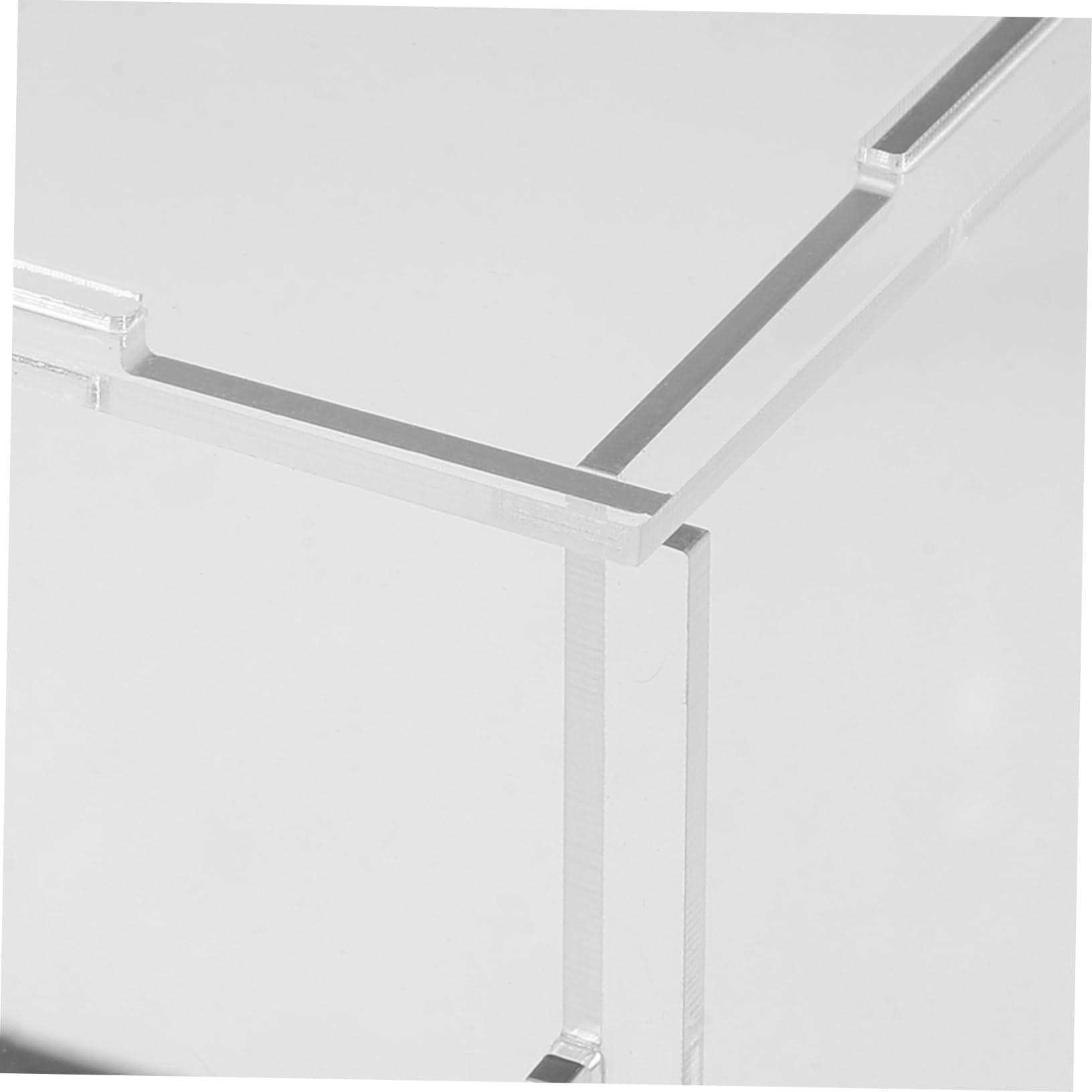 ULTECHNOVO Vitrina de Acrílico Transparente para Balón de Rugby y Béisbol con Diseño Ahorrador de Espacio y Soporte Desmontable para Almacenamiento en Casa
