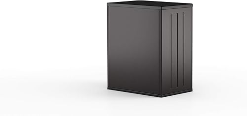 Miniatura 9 de Suncast Commercial Armario de resina resistente de 9 pies cúbicos con 2 estantes color negro