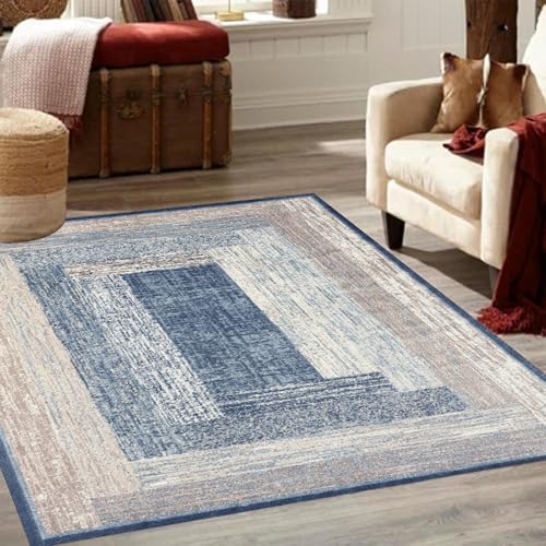 Tapete Vintage Para Sala 90x180 cm Lavable Antideslizante miniatura 1