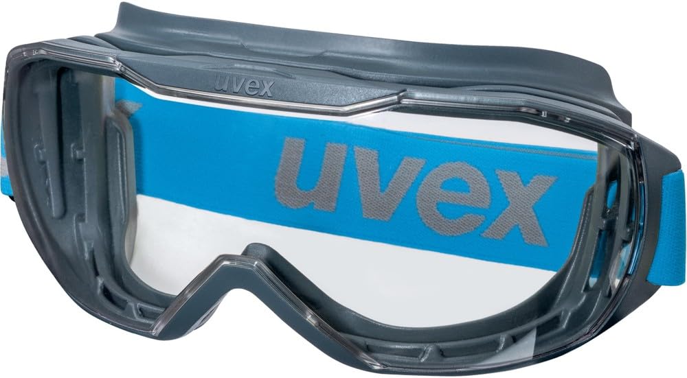 Uvex megasonic 9320415 okulary pełne widzenia Szary, Niebieski, Multicolor