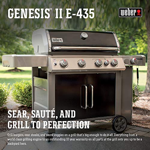 Weber-62016001-Genesis-II-E-435-4-Burner-Liquid-Propane-Grill-Black Weber-62016001-Genesis-II-E-435-4-Burner-Liquid-Propane-Grill-Black