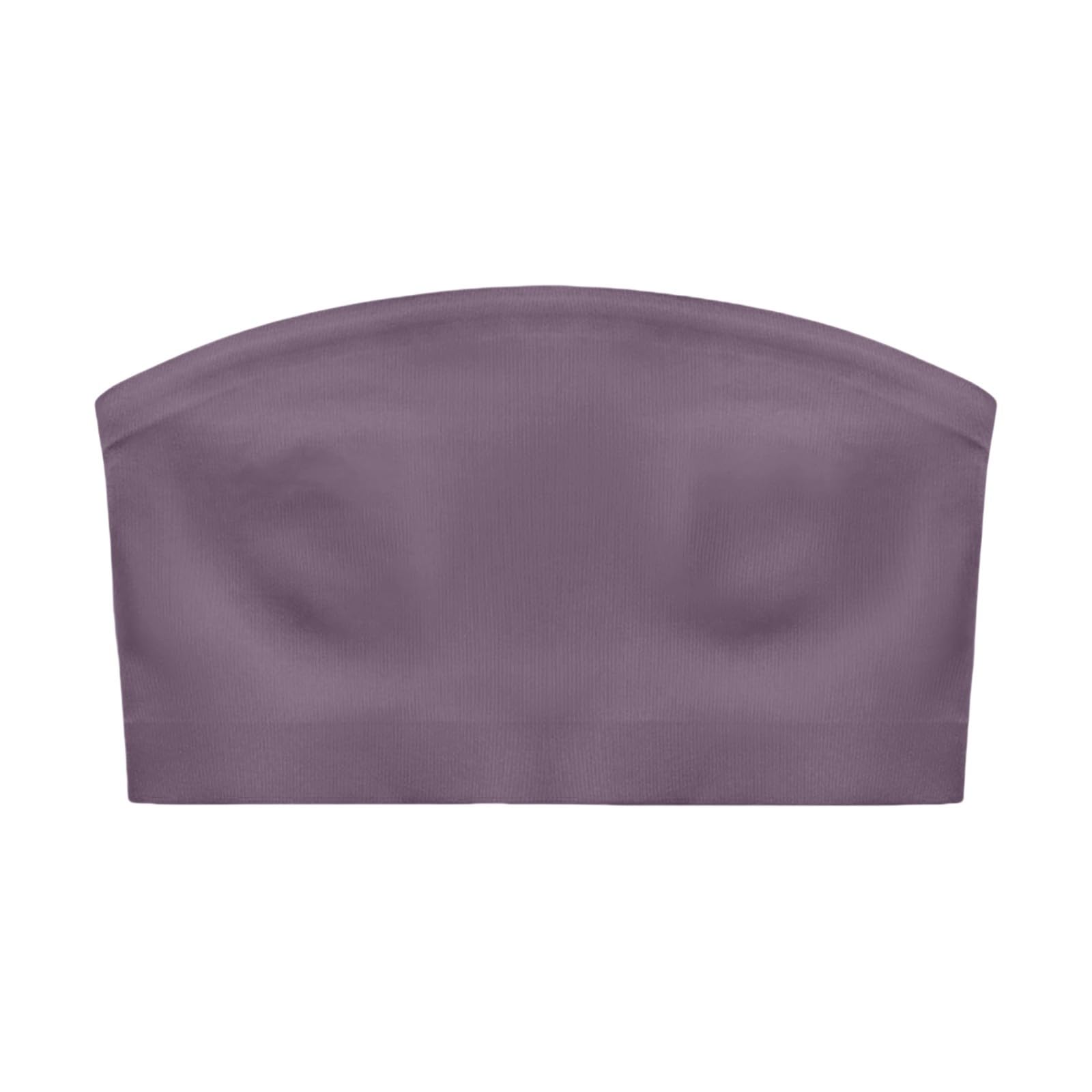 Sujetador sin Tirantes para Mujer, Push-up extraíble para Pechos caídos, Tops Deportivos, Suave, cómodo, cómodo, Ligero, Invisible, otoño, Verano, Sujetador