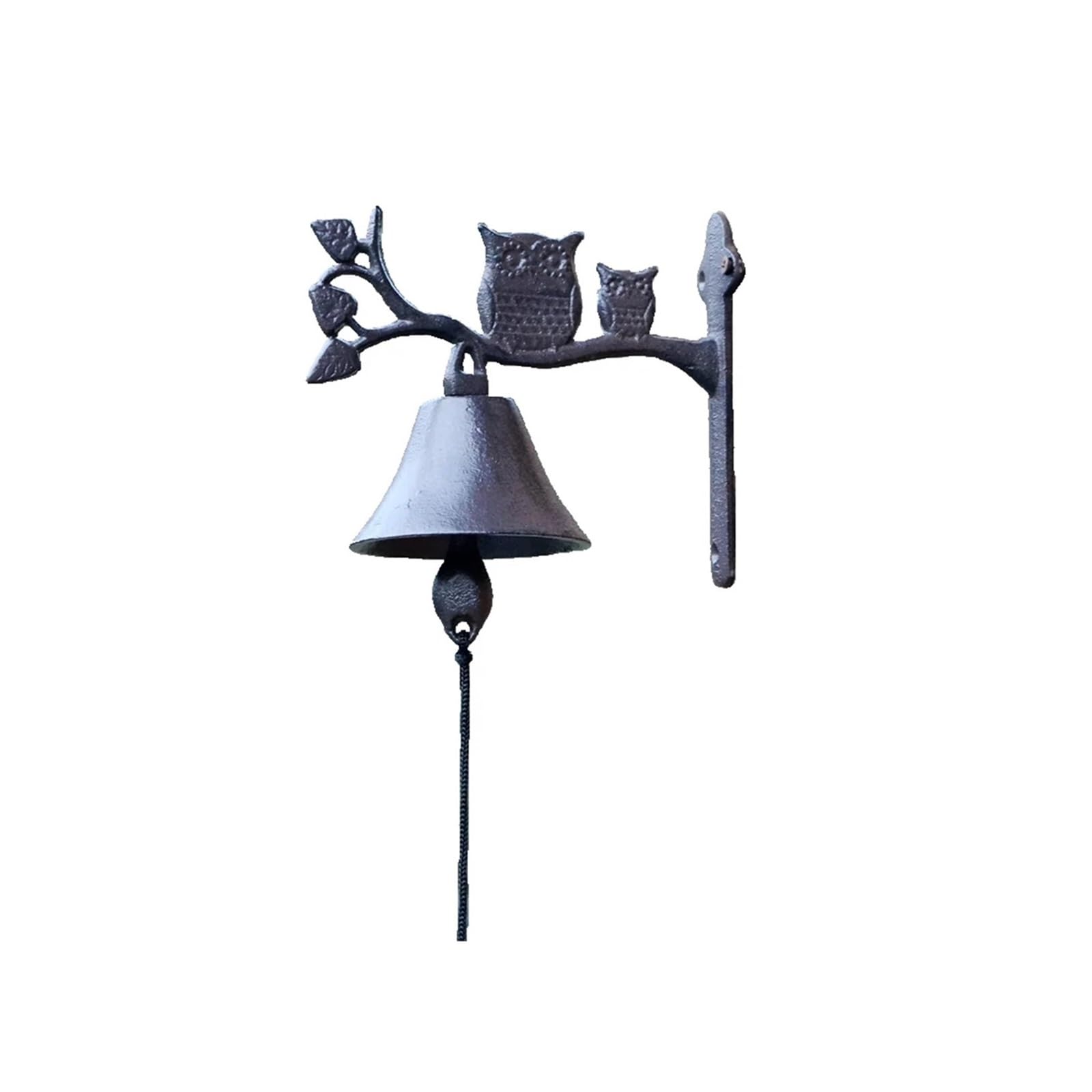 Ruwlfe One Color Cast Iron Wall Bell For Home, Door, Bar