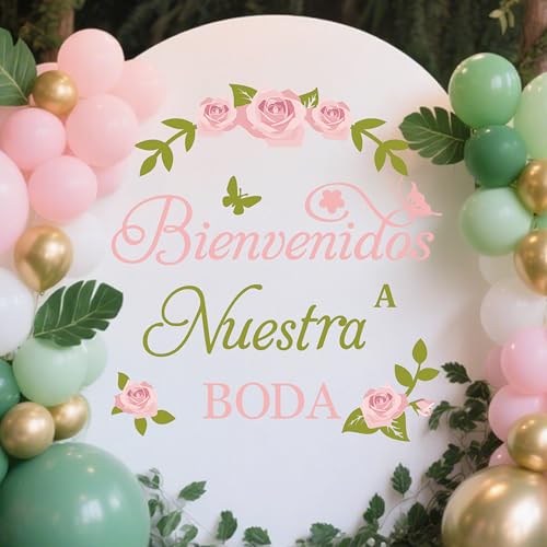 Vinilo decorativo Bienvenidos A Nuestra Boda para boda miniatura 2