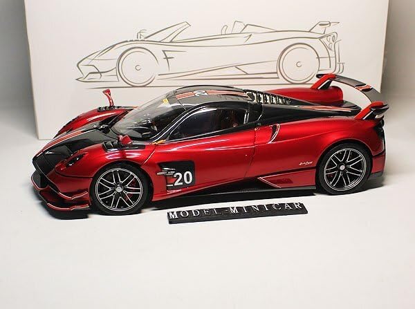 △超希少！RED！LCD 1/18 パガーニ Pagani Huayra ウアイラ BC
